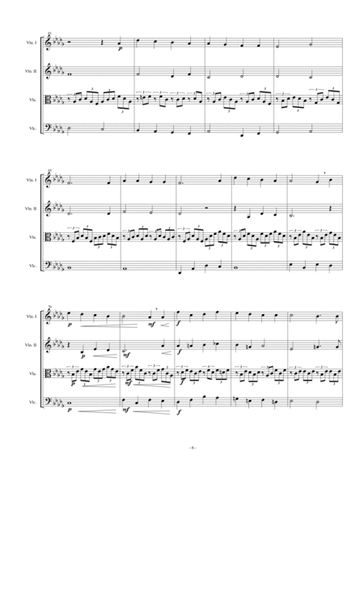 Cantique de Jean Racine (String Quartet) Scores & Parts