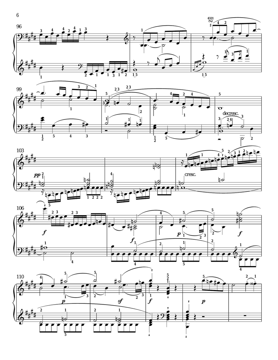 Piano Sonata No. 9, Op. 14, No. 1 Piano Solo scores gallery preview page 6