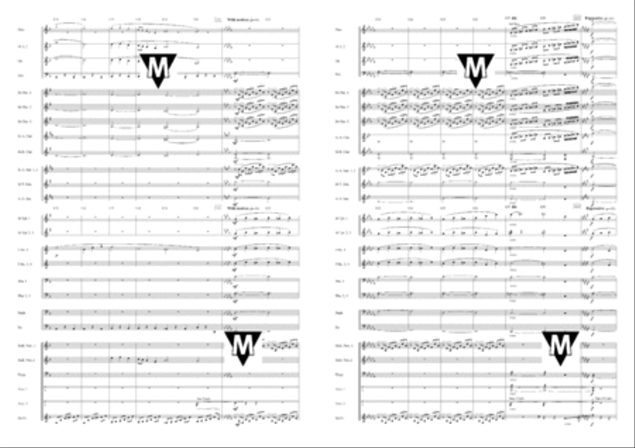 The Count of Monte Cristo Concert Band scores gallery preview page 14