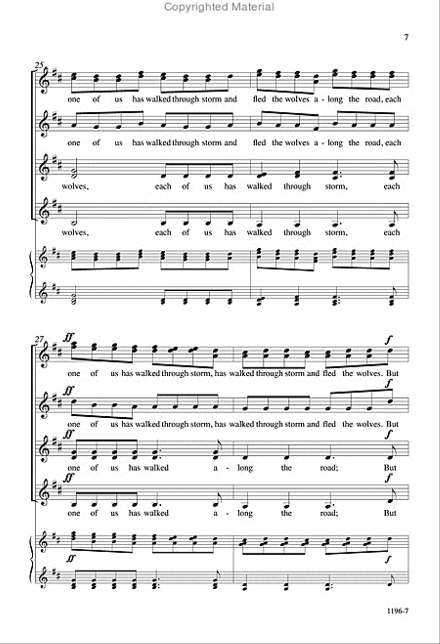 Grace Before Sleep - SSAA Octavo SSAA scores gallery preview page 6