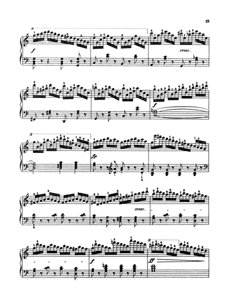 Czerny: School of Velocity, Op. 299 No. 8