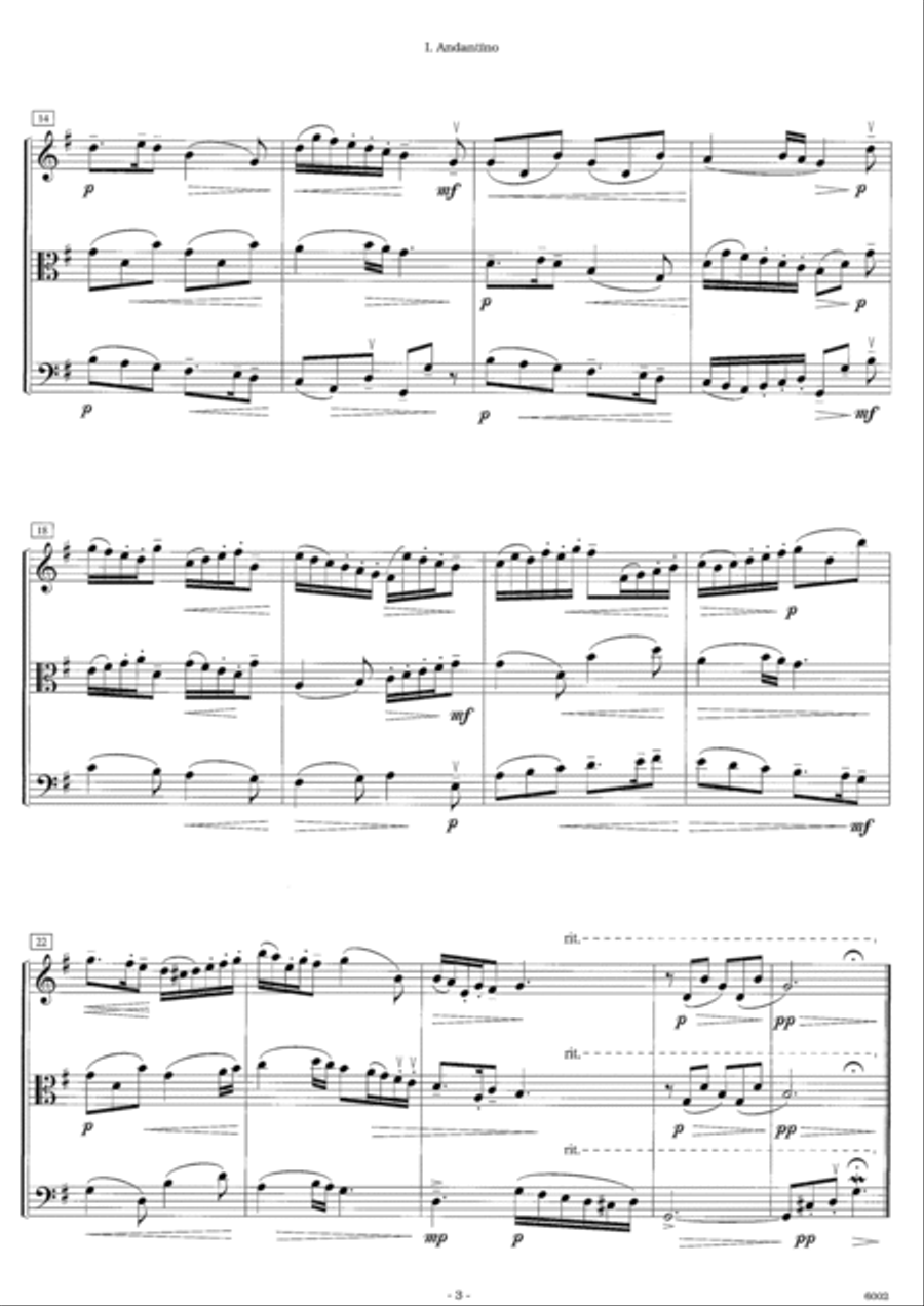 Noël String Trio scores gallery preview page 2