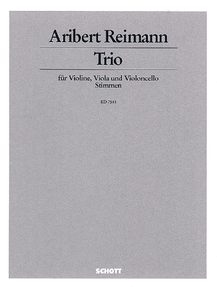 Book cover for Trio Vn/va/vc Parts