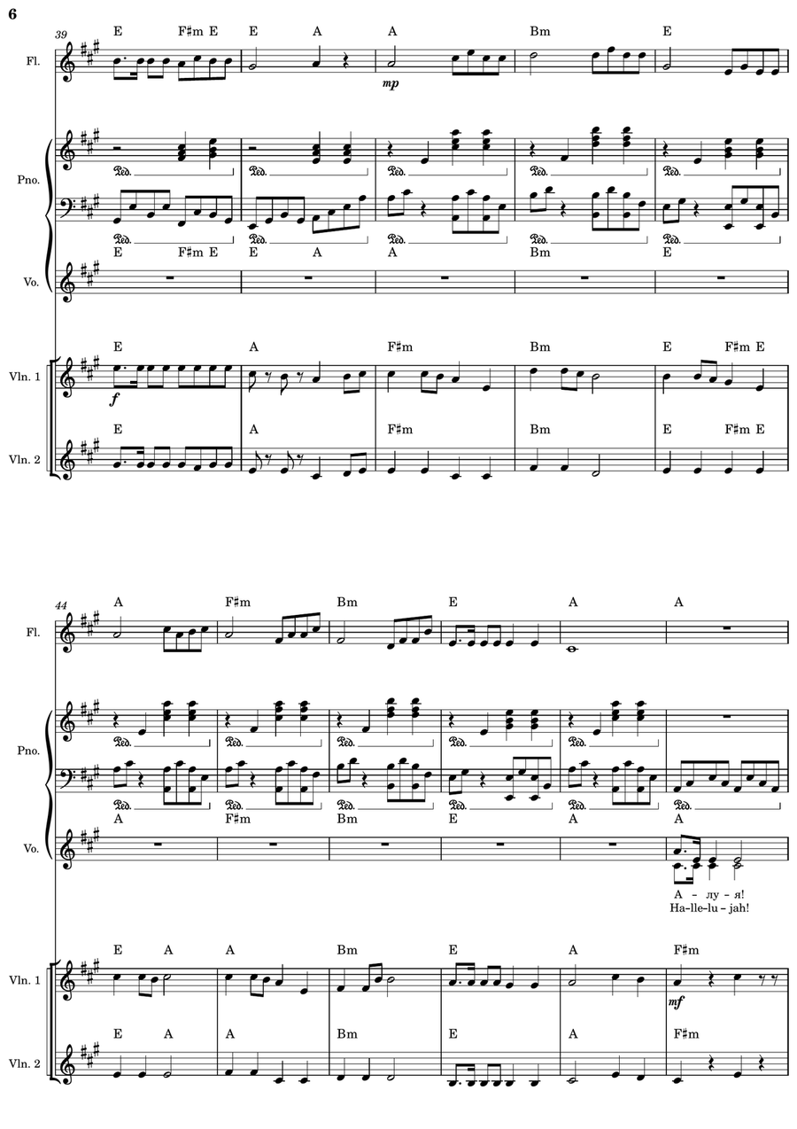 Psalm 150 Псалом 150 Psalm 150 Псалом 150 Concert Band scores gallery preview page 6
