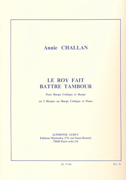 Le Roy A Fait Battre Tambour (harps 2)