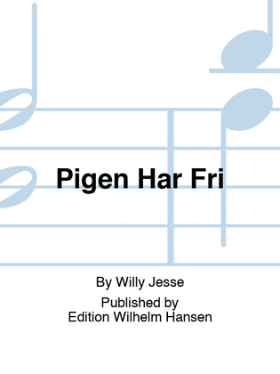 Book cover for Pigen Har Fri