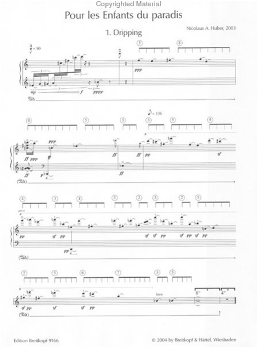 Pour les Enfants du paradis Piano Solo scores gallery preview page 2