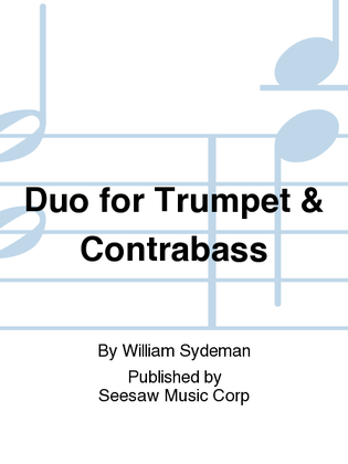 Duo for Trumpet & Contrabass