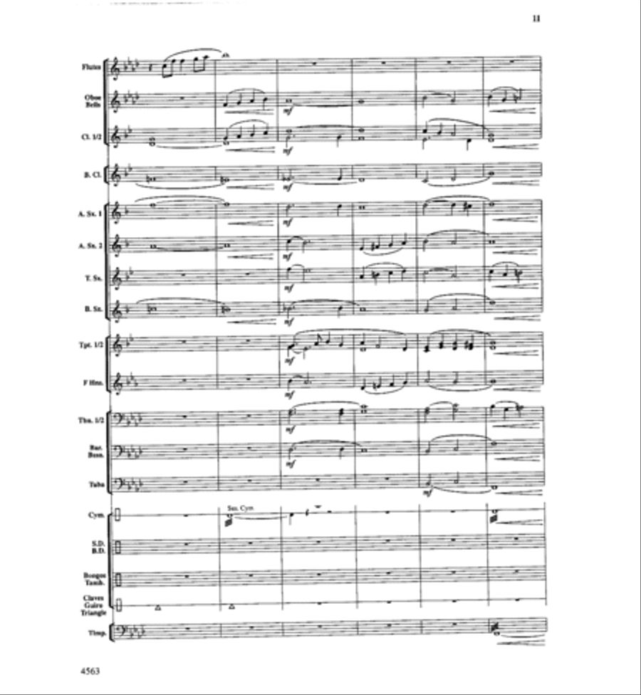 The Eagle's Triumph The Eagle's Triumph Concert Band scores gallery preview page 12