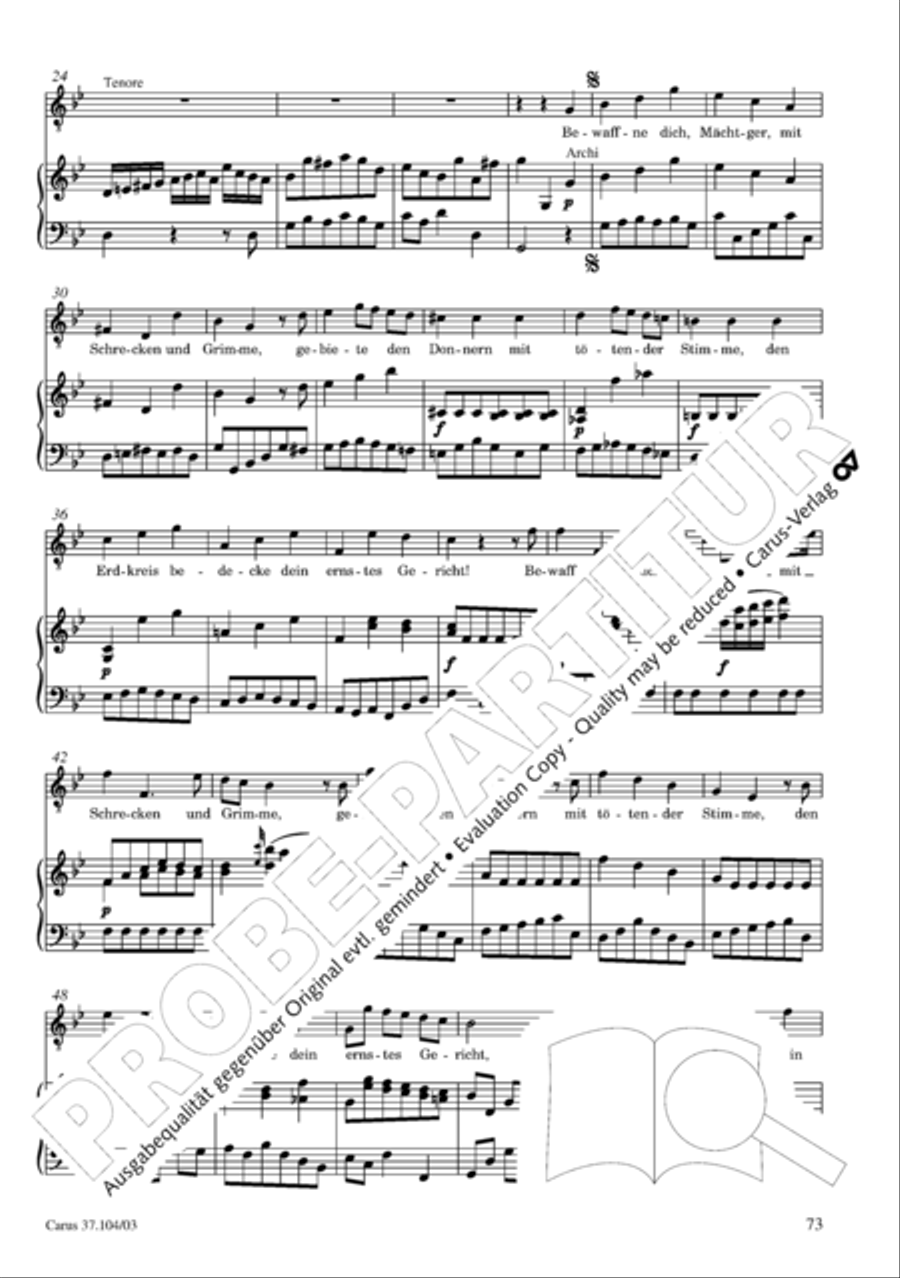 Ein Lammlein geht und tragt die Schuld 4-Part scores gallery preview page 74