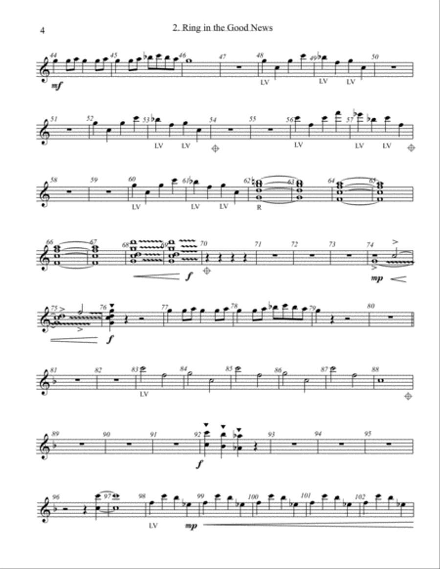 Celebrate the Season Handbell Choir scores gallery preview page 4