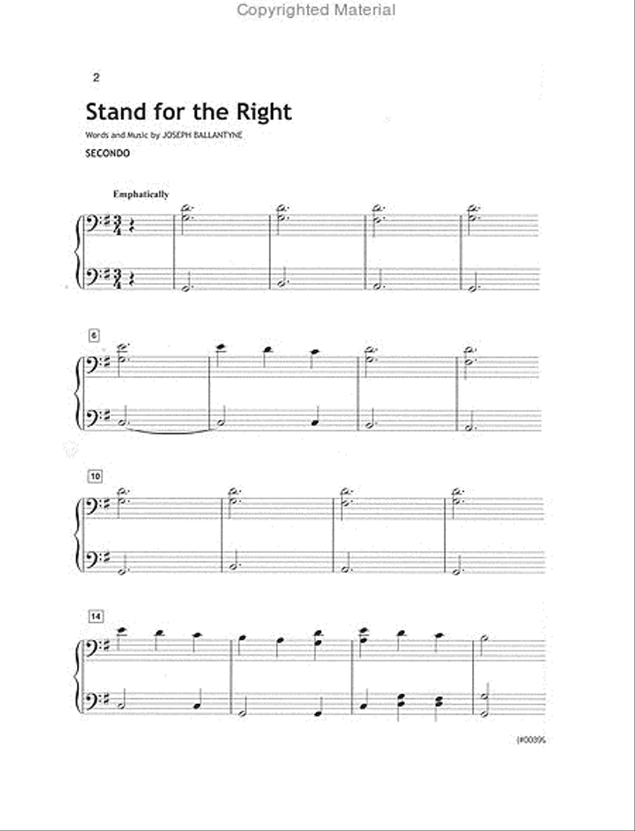 Latter-day Saint Kids Piano Duets IX Easy Piano scores gallery preview page 2