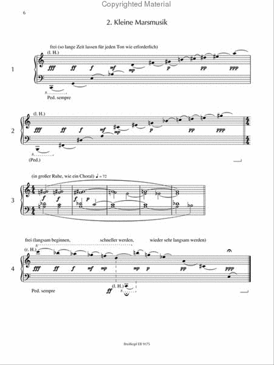 Der beleidigte Papagei Piano Solo scores gallery preview page 2