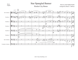 Book cover for Star Spangled Banner for Trombone Choir