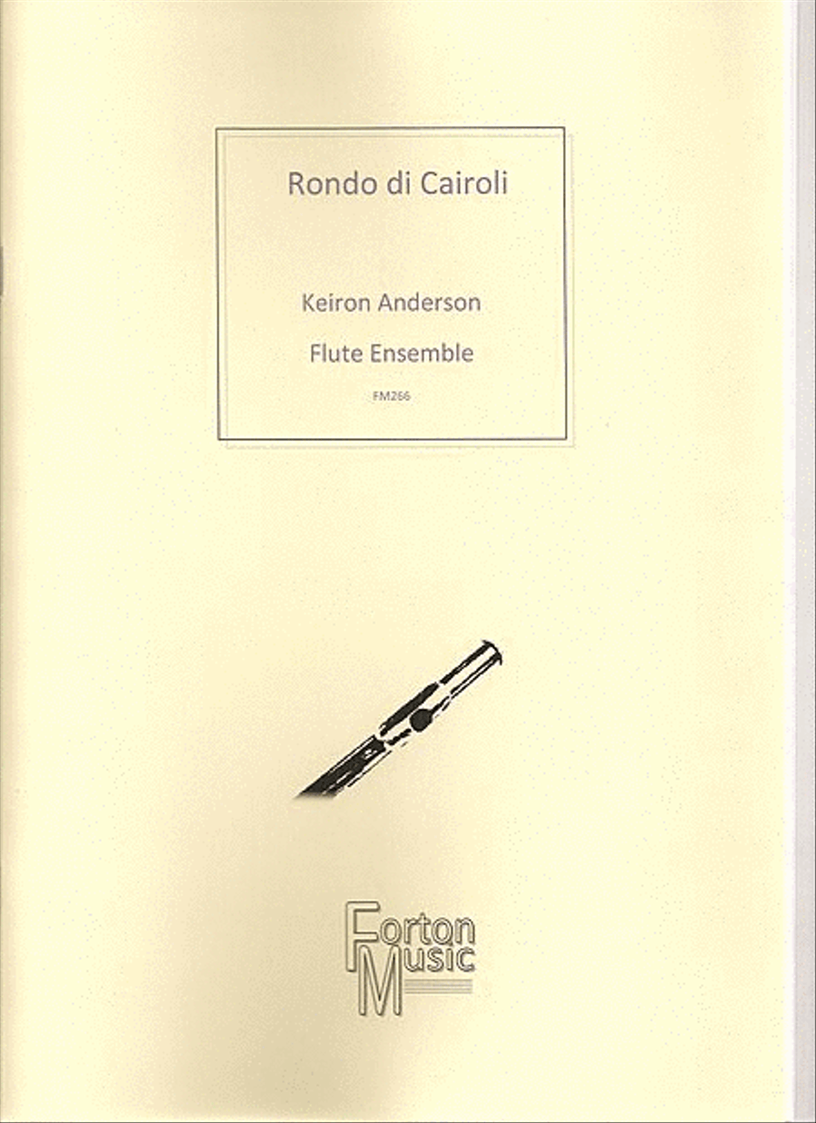 Rondo di Cairoli Flute Duet scores gallery preview page 1