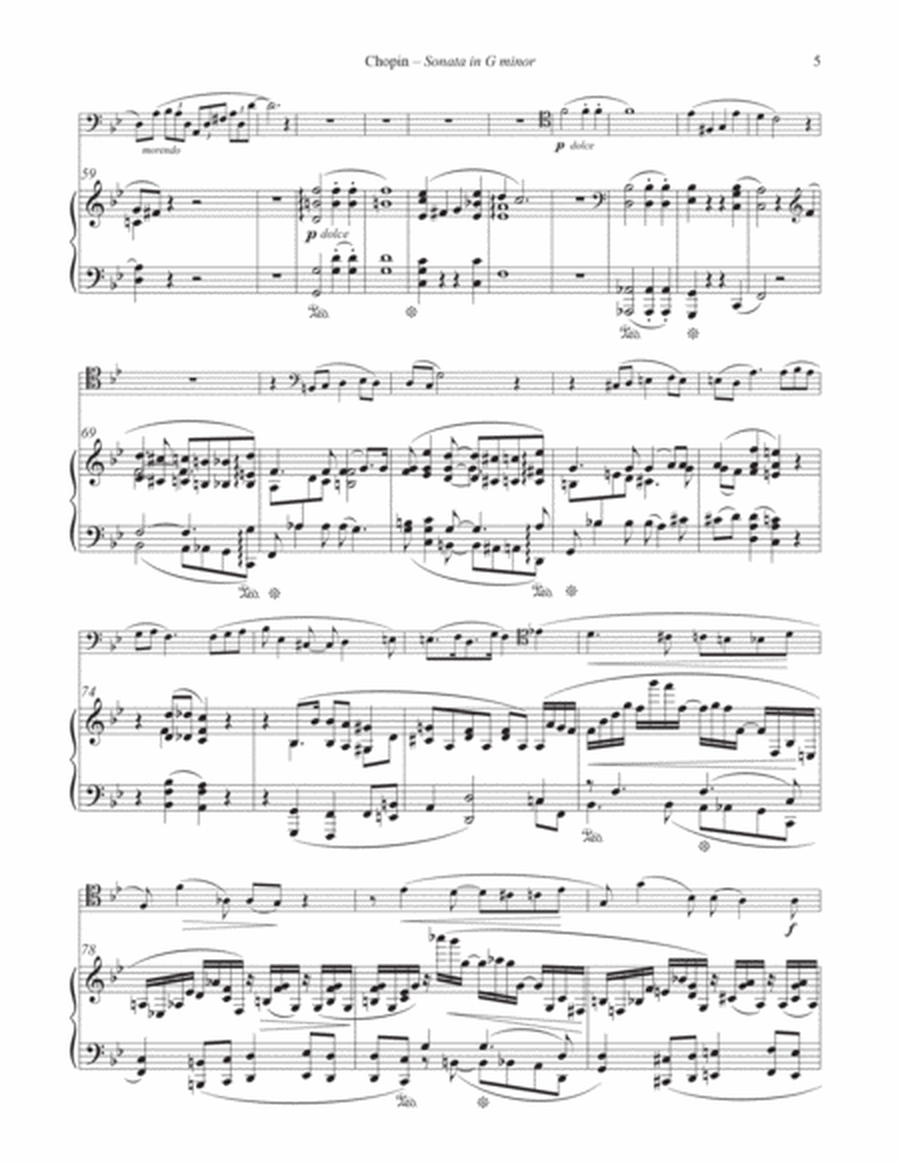Sonata in G minor for Trombone and Piano