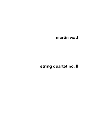 String Quartet no. II