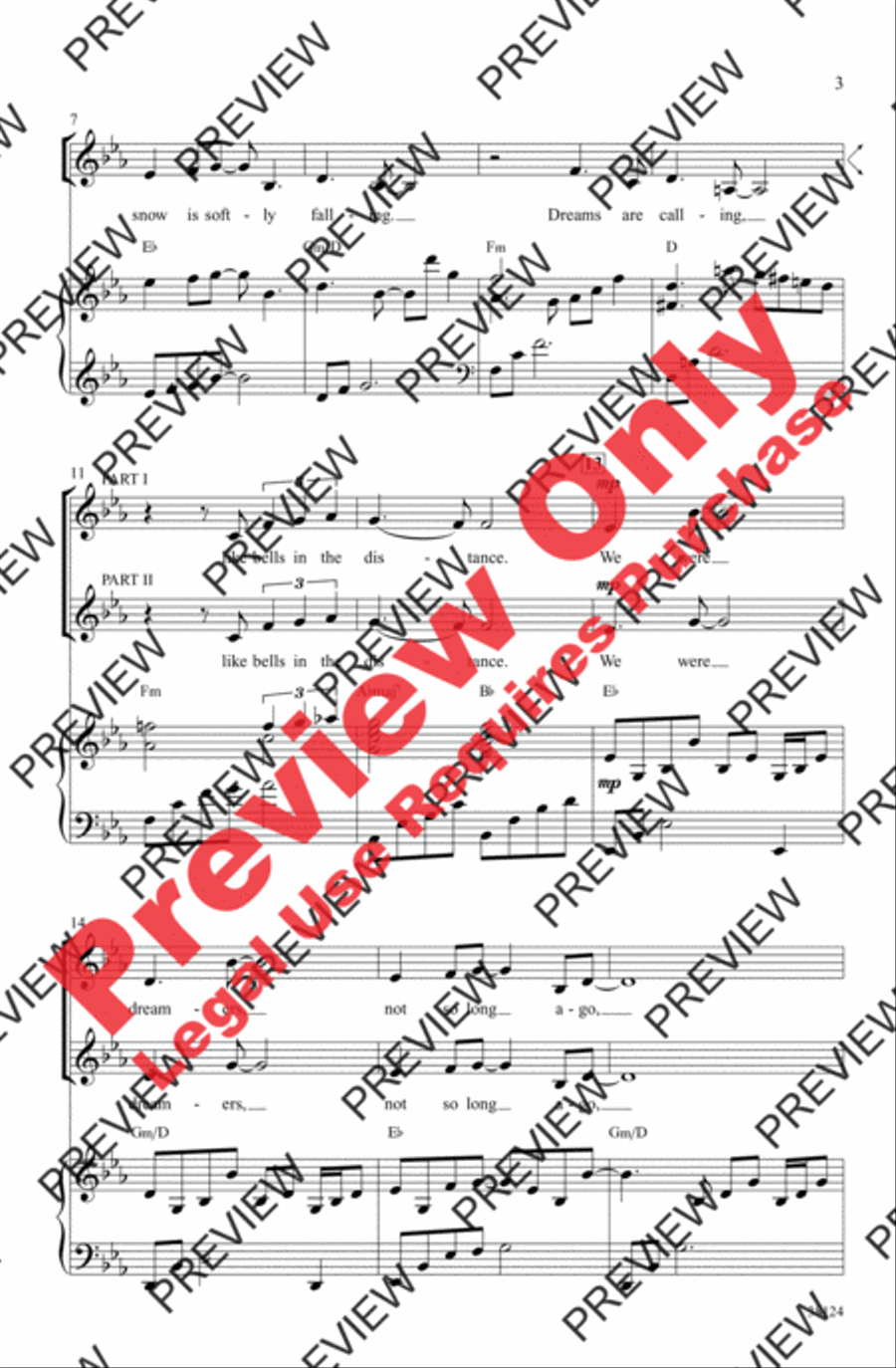 Believe Believe 2-Part scores gallery preview page 3
