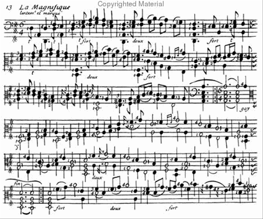 Second book for viola da gamba with continuo, Continuo basses of the second book for viola da gamba Viola scores gallery preview page 2