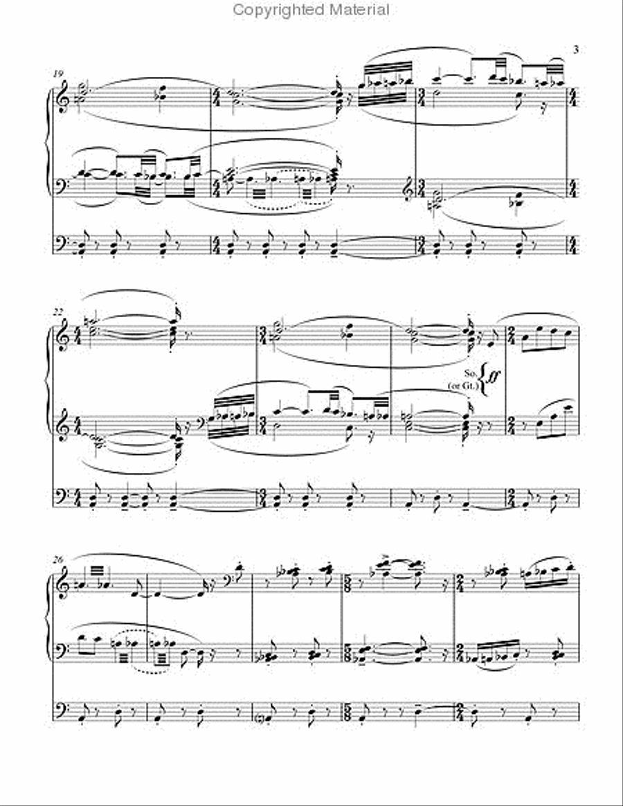 The Aeolian Sonata The Aeolian Sonata Organ scores gallery preview page 3