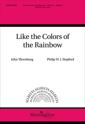 Book cover for Like the Colors of the Rainbow