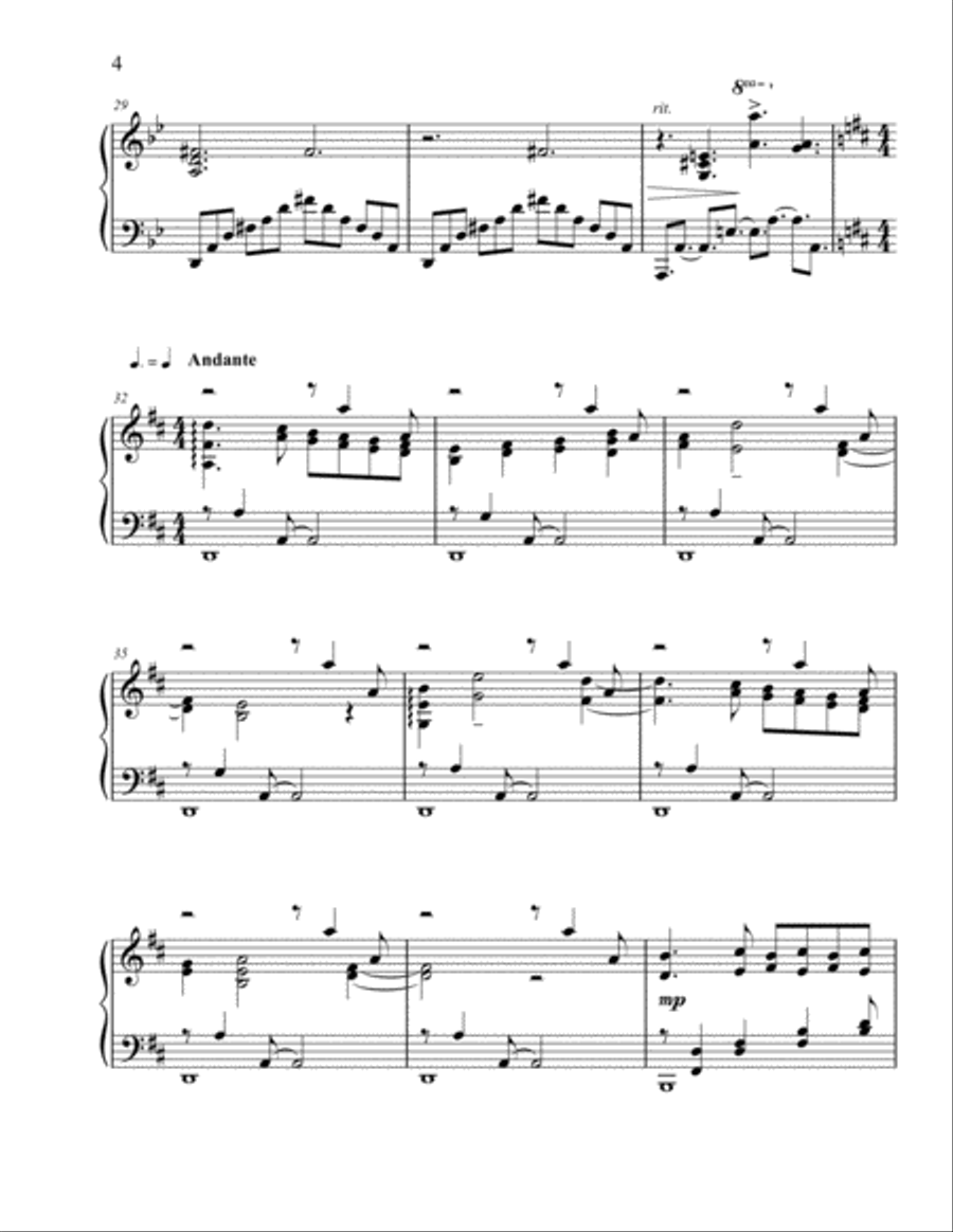 Legend Legend Piano Solo scores gallery preview page 4