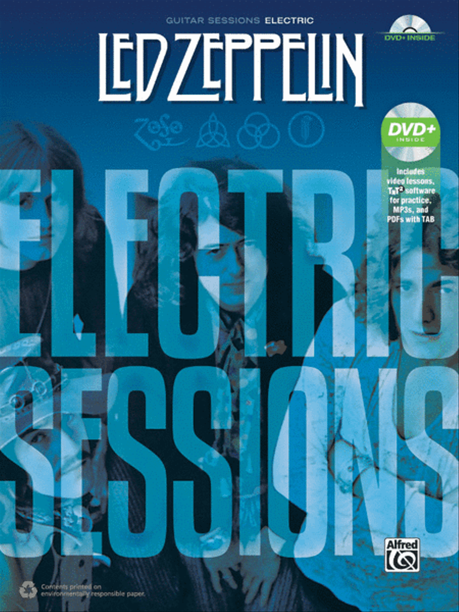 Led Zeppelin -- Electric Sessions Guitar Tablature scores gallery preview page 1