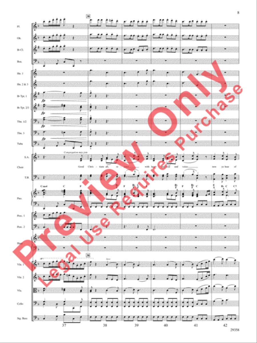 Rejoice Rejoice Choir scores gallery preview page 8