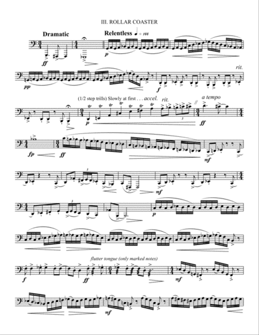 Contraptions Tuba scores gallery preview page 5