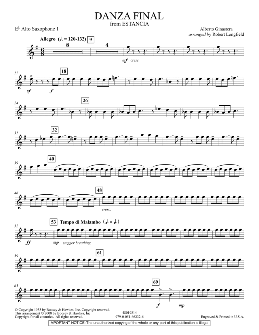 Danza Final (from 