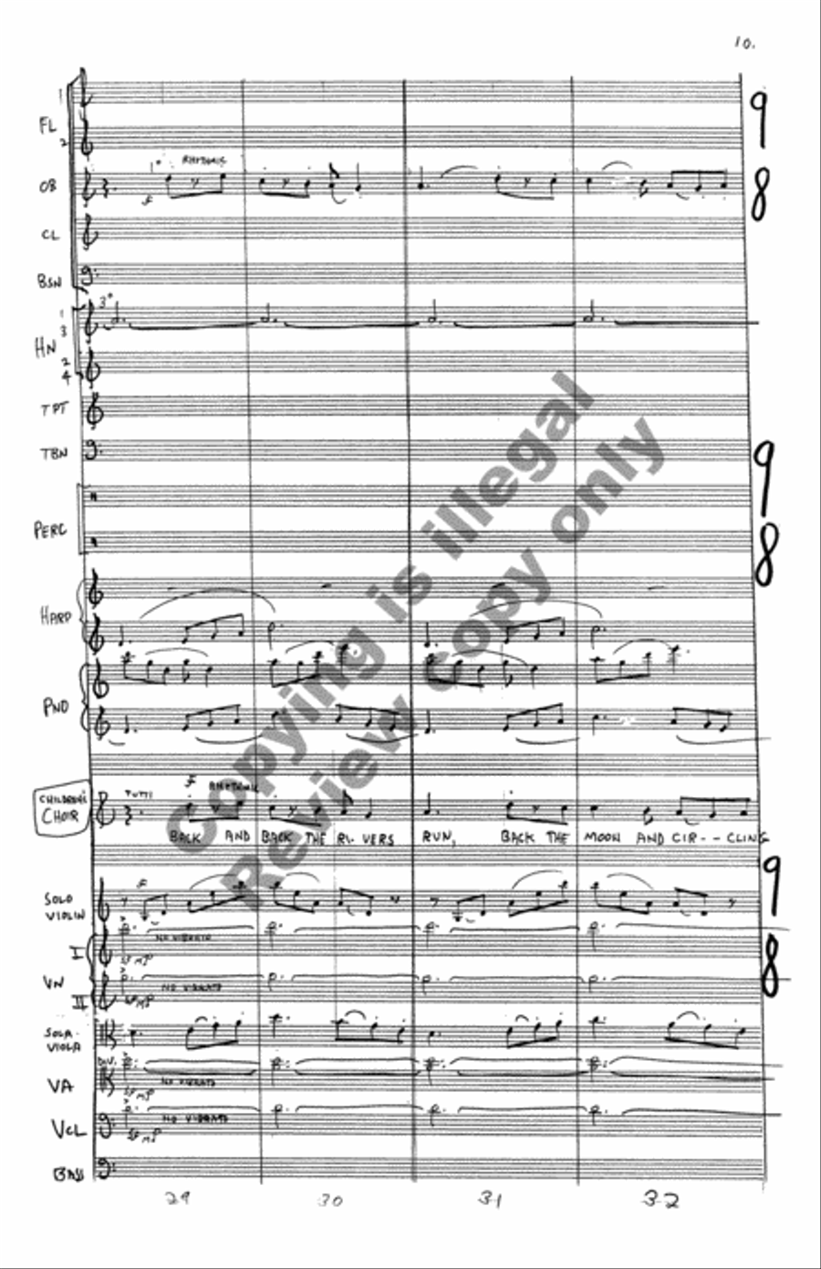 Creator Spirit, Heavenly Dove 4-Part scores gallery preview page 12