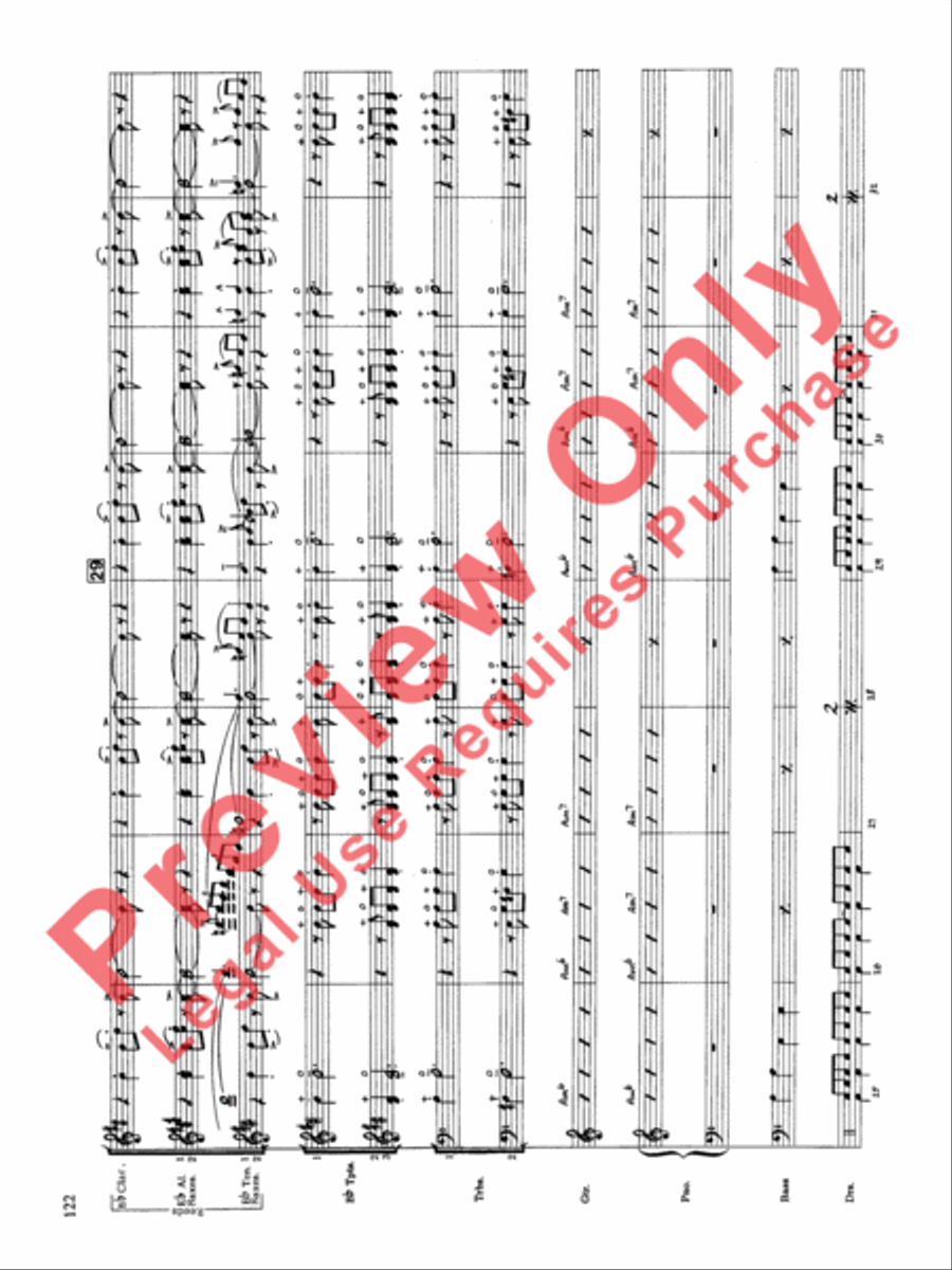 Original Big Band Sounds Big Band scores gallery preview page 123