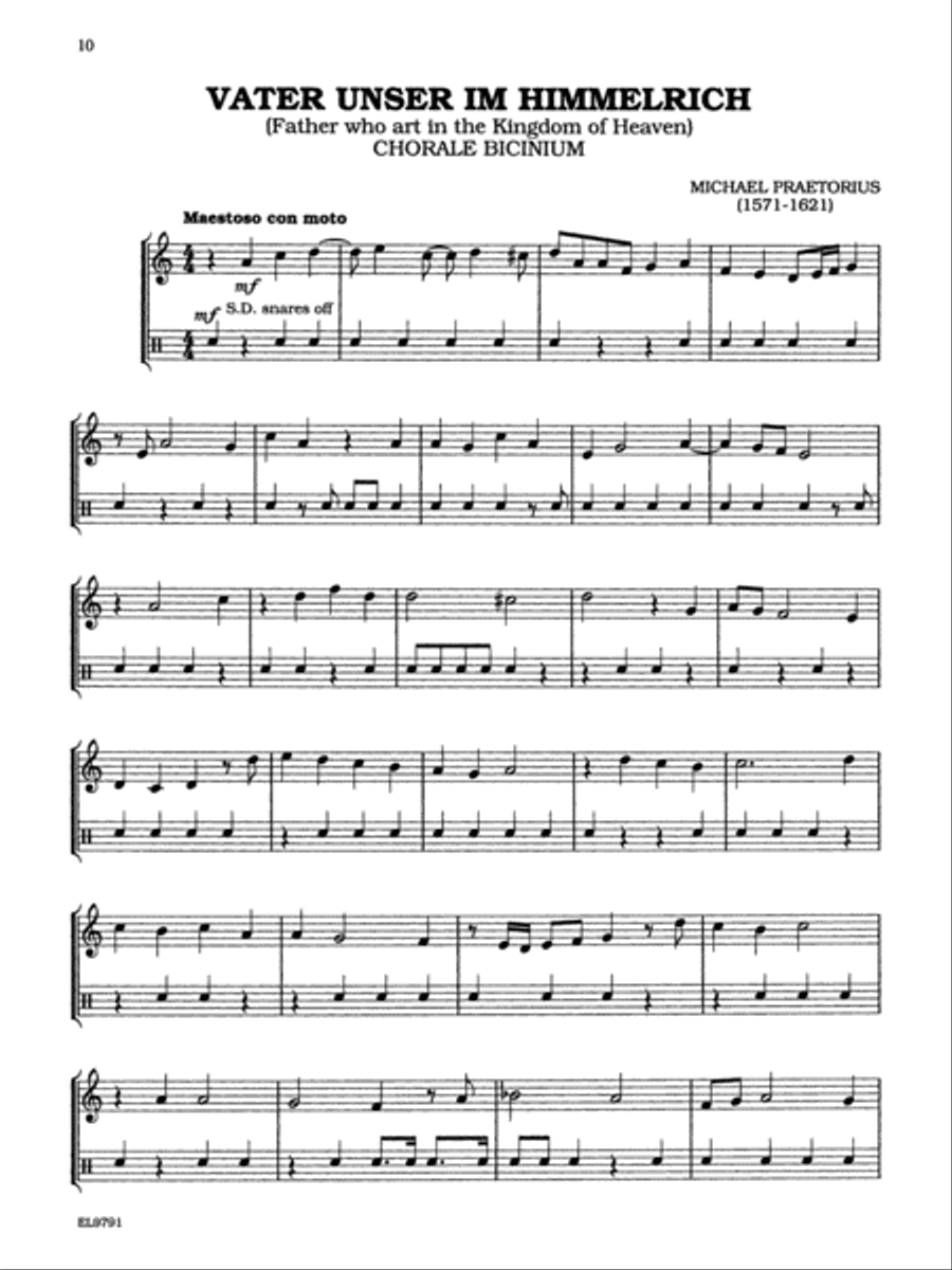 Sacred Duets for All (From the Renaissance to the Romantic Periods) Small Ensemble scores gallery preview page 4