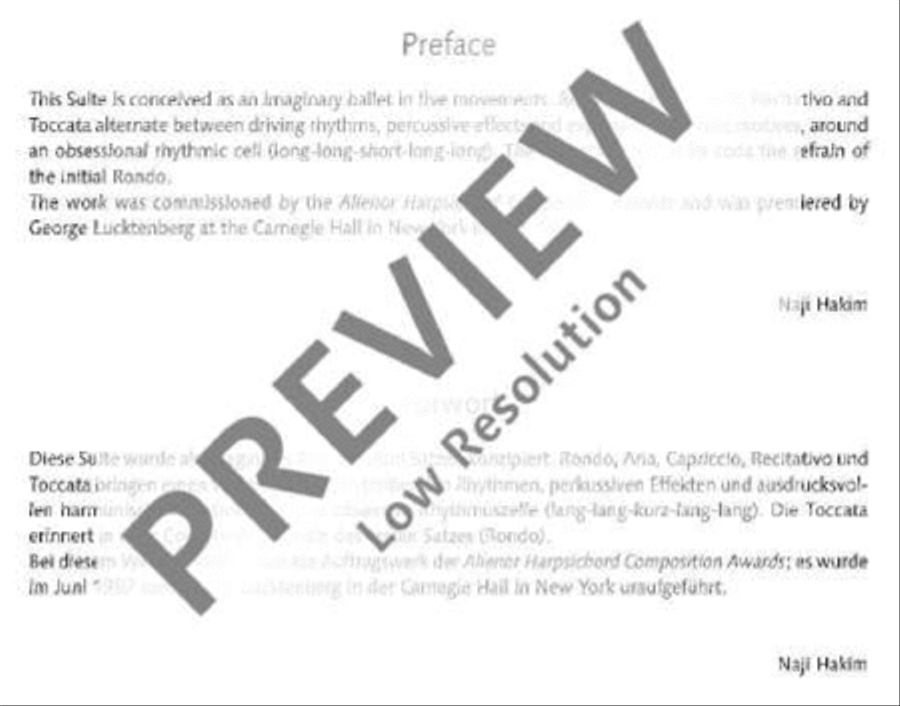 Shasta Harpsichord scores gallery preview page 2