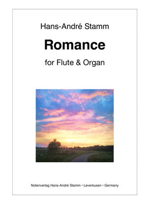 Book cover for Romance for Flute and Organ