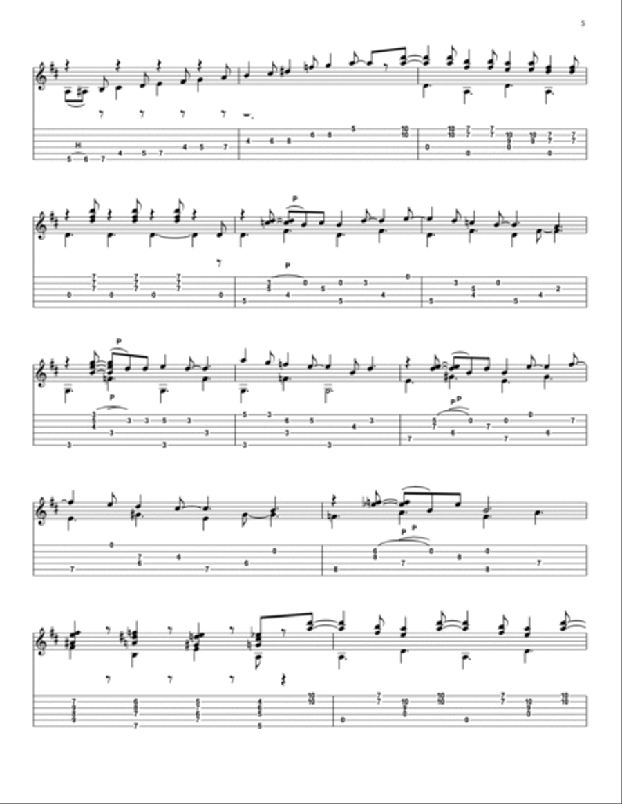 Outro in D minor (No.1) Outro in D minor (No.1) Part scores gallery preview page 5