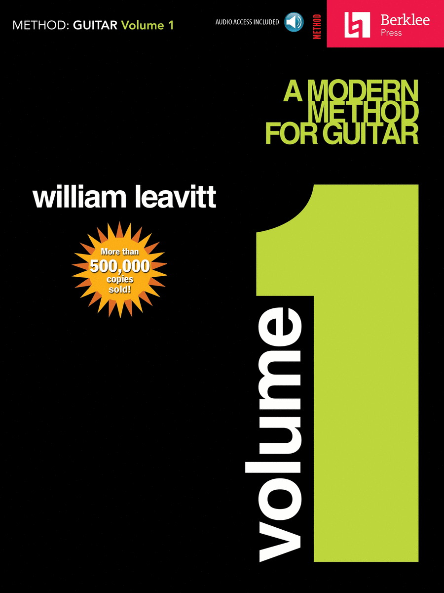 A Modern Method for Guitar – Volume 1 Guitar scores gallery preview page 1