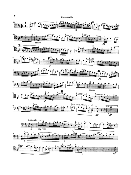Sonata in D Major for Viola da Gamba, BWV 1028 (Transcribed For Cello and Piano)