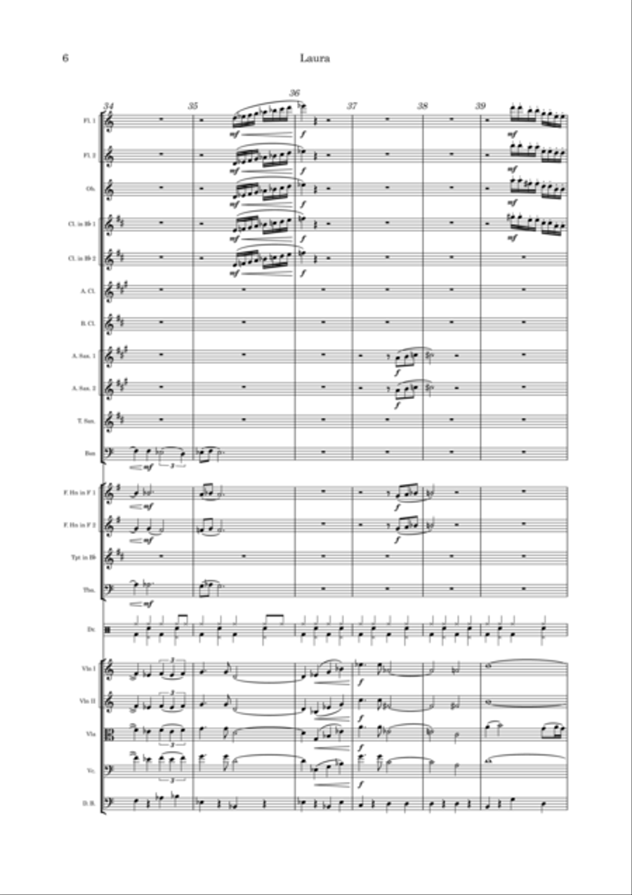 Laura Full Orchestra scores gallery preview page 6