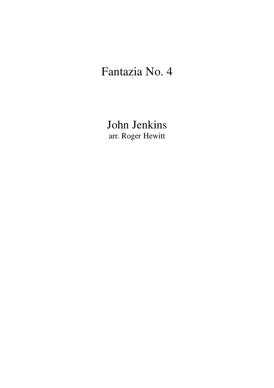 Jenkins - Fantazia No. 4
