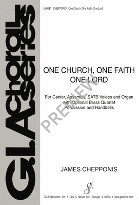 Book cover for One Church, One Faith, One Lord