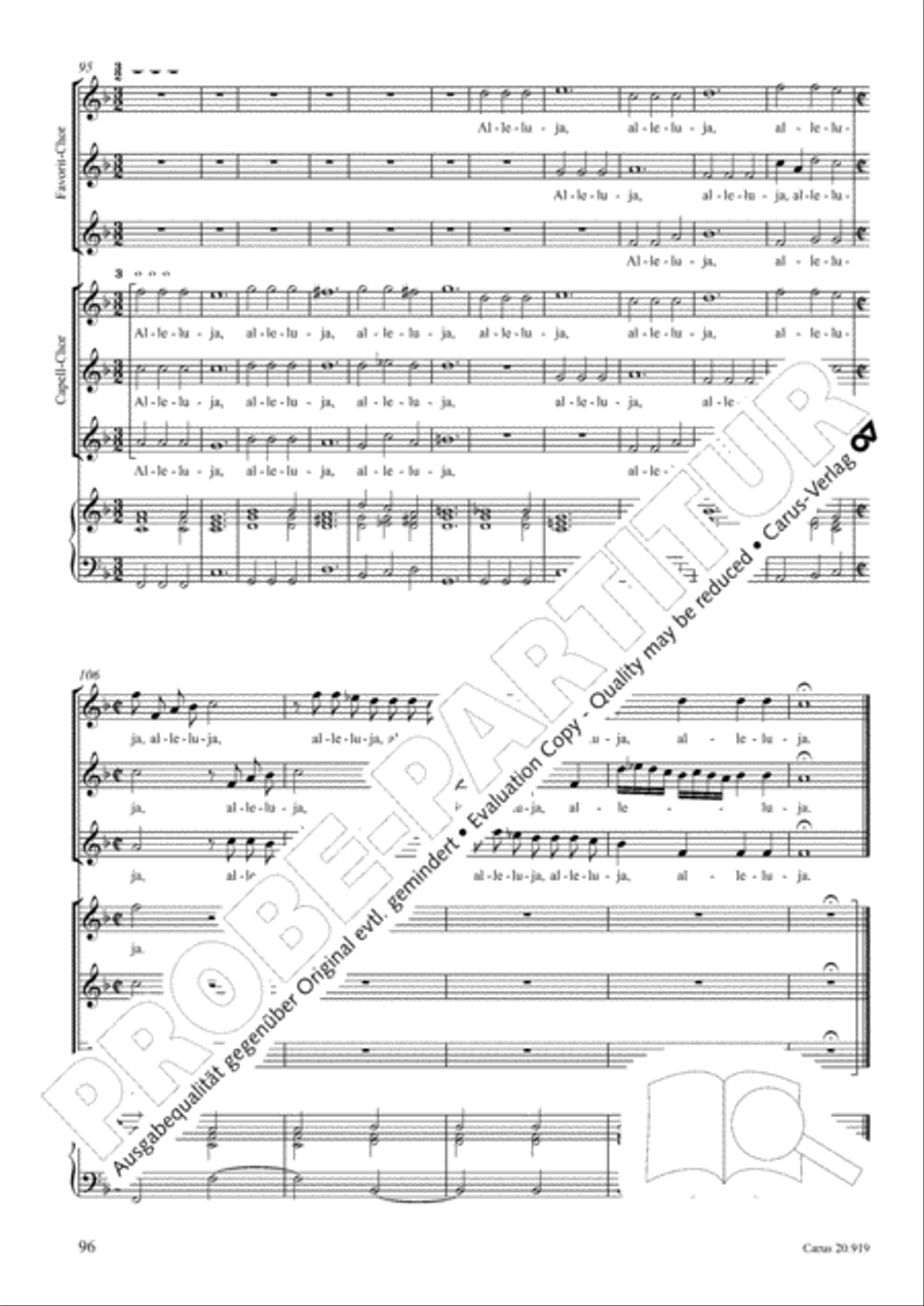 Opera varia I. Works with 1-7 parts (Complete edition, vol. 19) [Werke mit 1-7 obligaten Stimmen] Score scores gallery preview page 153