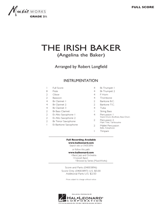 The Irish Baker - Full Score