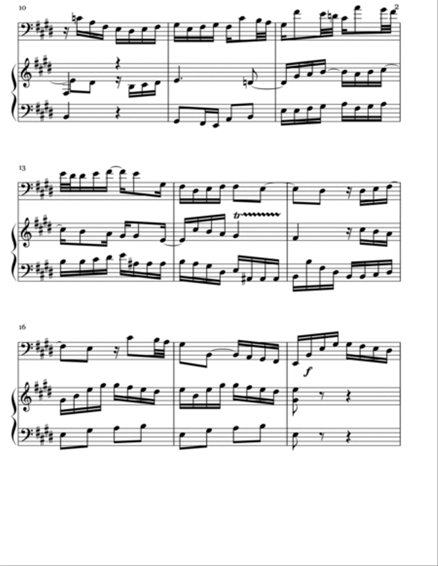 C.P.E. Bach-A. Arazi Adagio from Prussian Sonata No. 3 in E Major Wq. 48 Trombone Duet scores gallery preview page 2