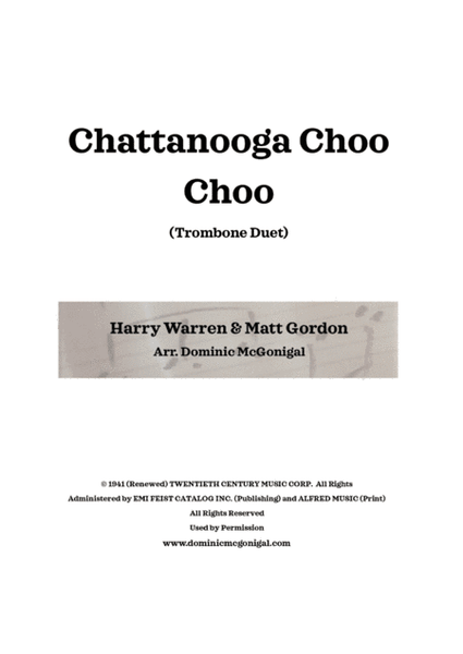 Chattanooga Choo Choo image number null