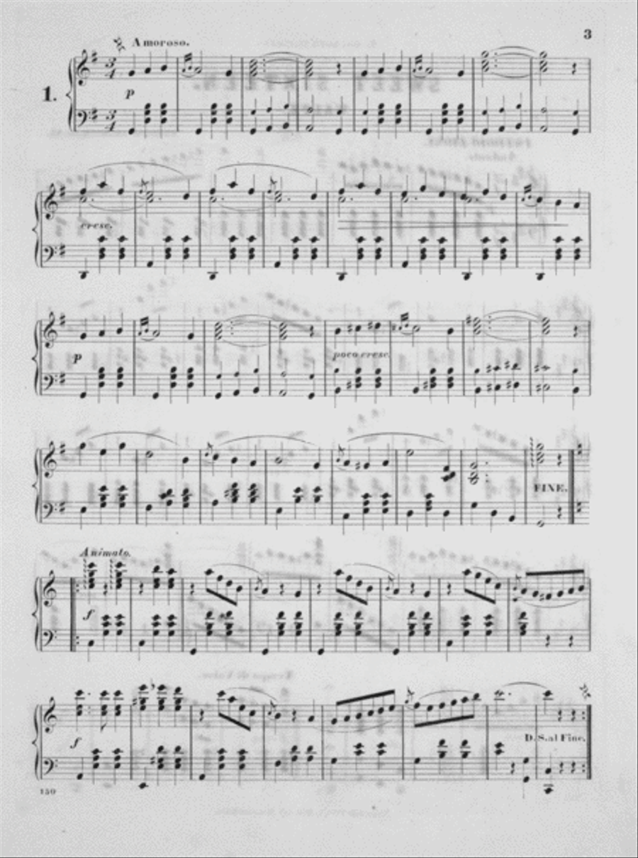 Sweet Sixteen. Waltz Piano Solo scores gallery preview page 3