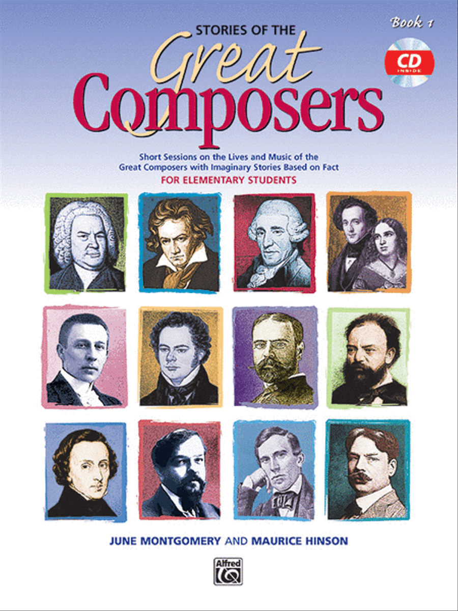 Stories Of The Great Composers - Book & Cd