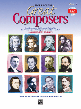 Book cover for Stories of the Great Composers, Book 1