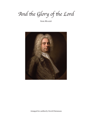 Book cover for And the Glory of the Lord for Carillon