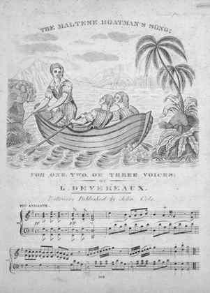 The Maltese Boatman's Song